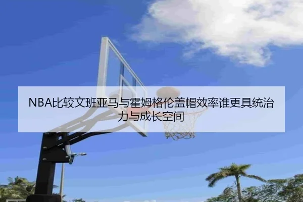 NBA比较文班亚马与霍姆格伦盖帽效率谁更具统治力与成长空间